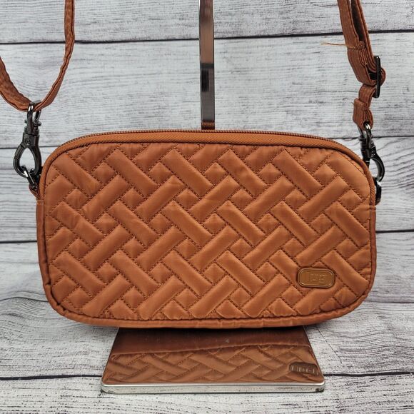 Lug Coupe XL Crossbody Bag Amber Orange Bag - Picture 2 of 5